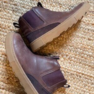 FORSAKE BROWN LEATHER BOOTS